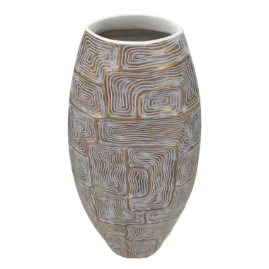 Wazon z żywicy ECLIPS TOWER 24x11,5x59,5 cm